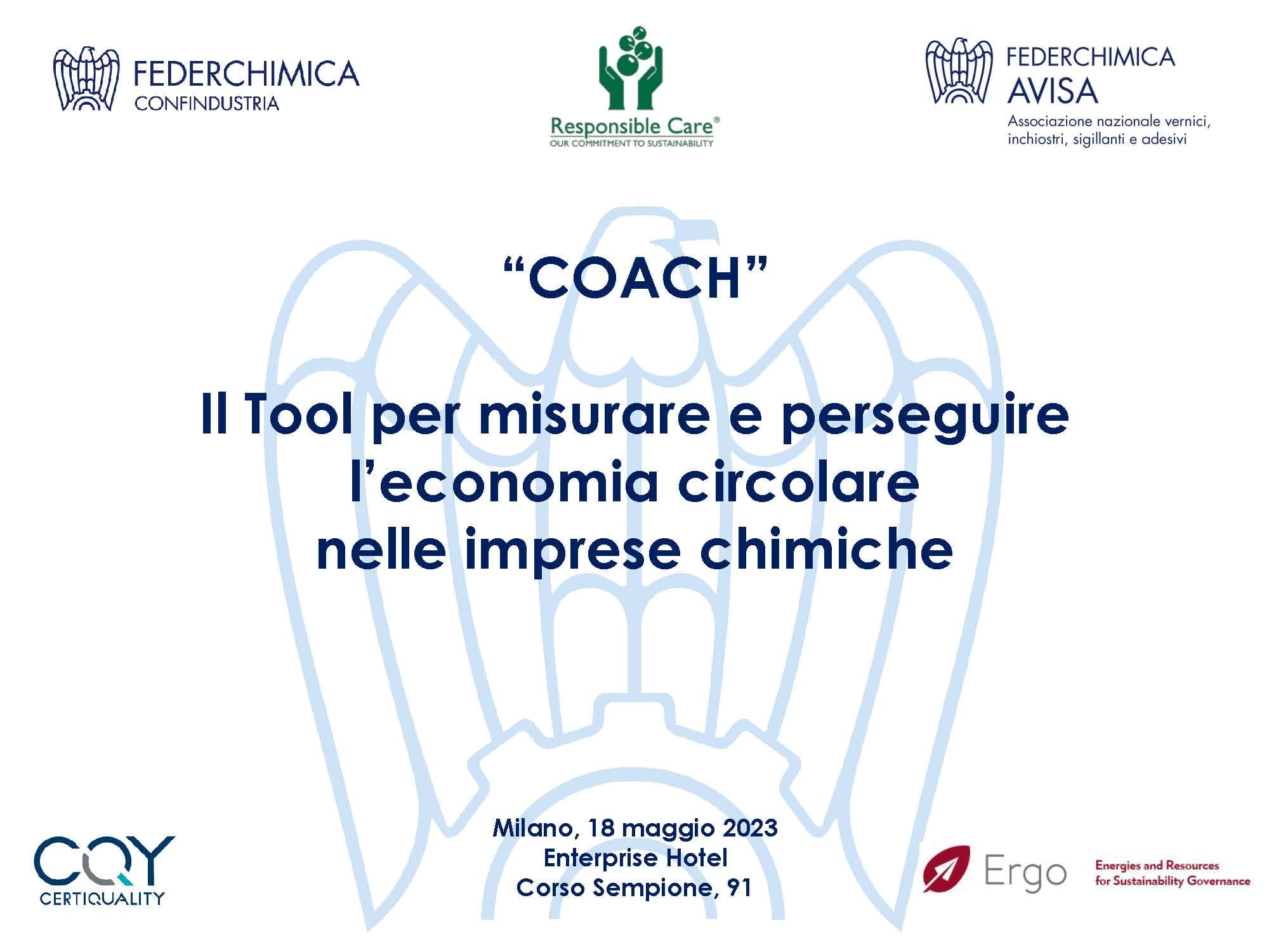 COACH: lo strumento per misurare e perseguire l'economia circolare nelle imprese chimiche