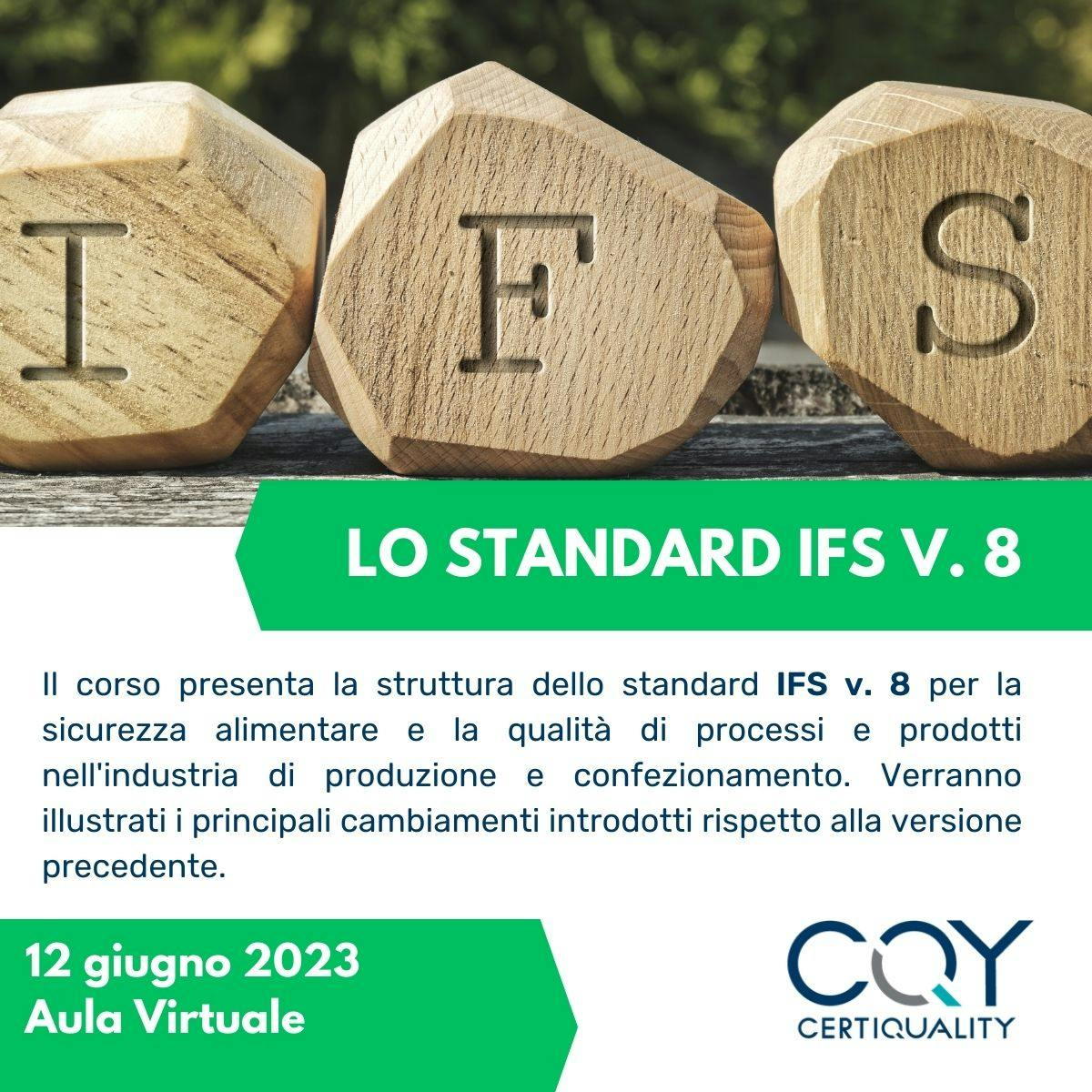 Lo standard IFS V. 8